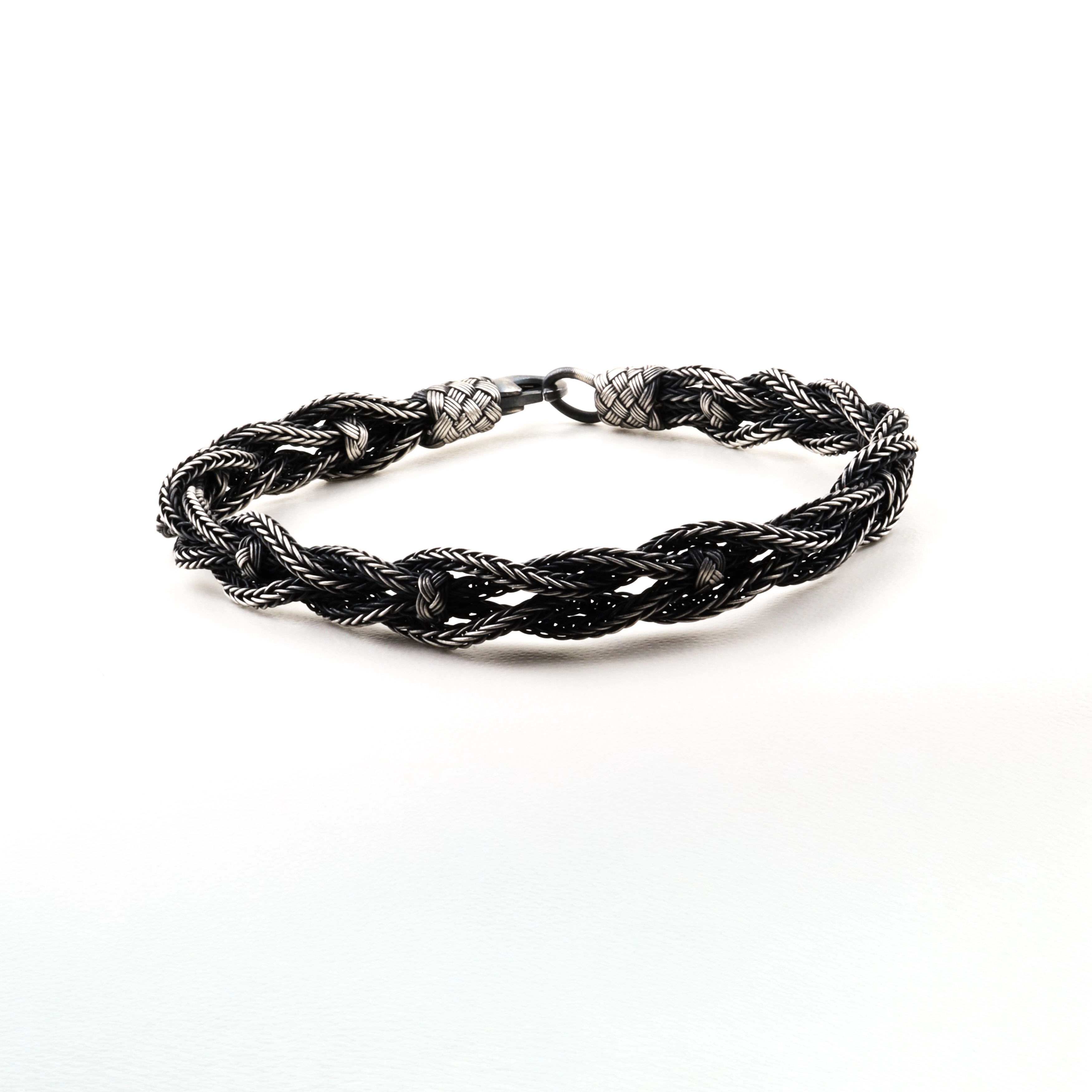 1000 AYAR KAZAZİYE OKSİTLİ TOPLU GÜMÜŞ BİLEKLİK